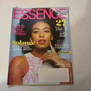 ESSENCE MAGAZINE -MAY 2014- ERYKAH BADU, LEDISI & SOLANGE-VINTAGE